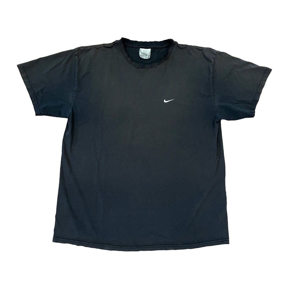 Vintage Y2K Nike Swoosh T-Shirt Men's Large Thrashed Thin Faded Made in Canada